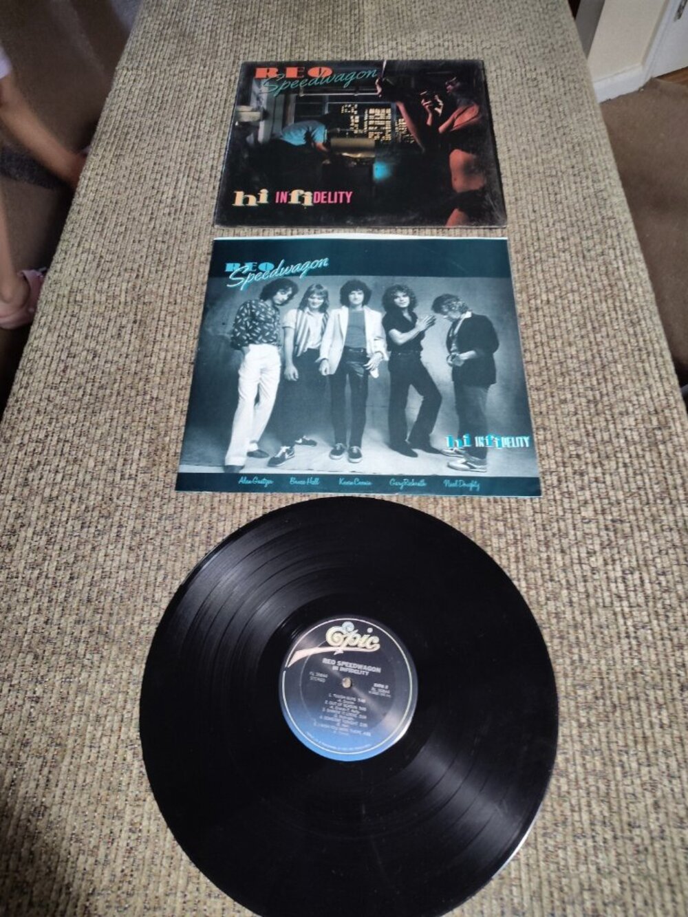 REO Speedwagon - Hi Infidelity LP 1980 Vinyl Record FE36844 VG+